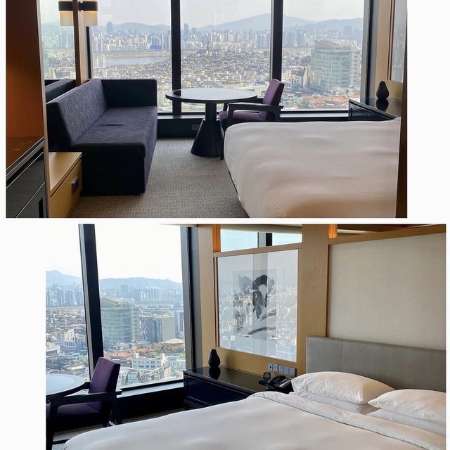 그랜드 하얏트 서울 (프리미어 킹베드, 한강전망)