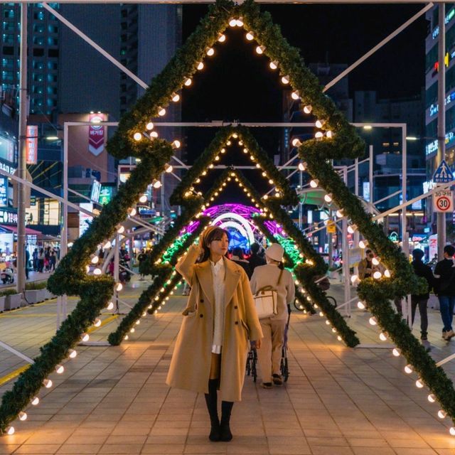 ✨️크리스마스 분위기의 빛의 향연 [부산, 해운대빛축제]