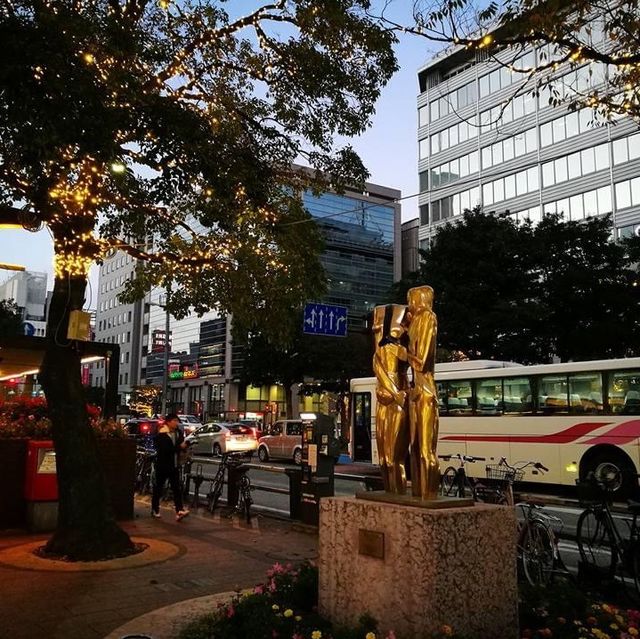 從地面走到地下街～天神地下街