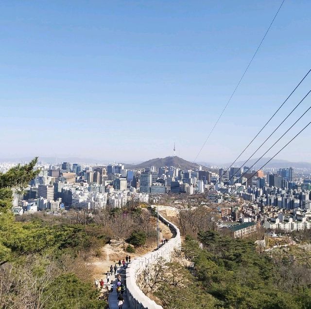 Seoul City wall hike 