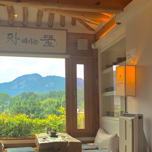 [🇰🇷, 서울] 북촌한옥마을 분위기 맛집 카페, 차마시는뜰 🍵🫖