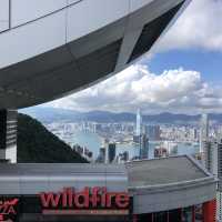  skyline and waterfront view of HK