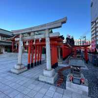 城中特別神社⛩️次守稻菏神社⛩️ 狐狸坐鎮守護😍