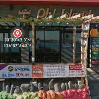 우도 오션뷰 맛집!  오 아일랜드