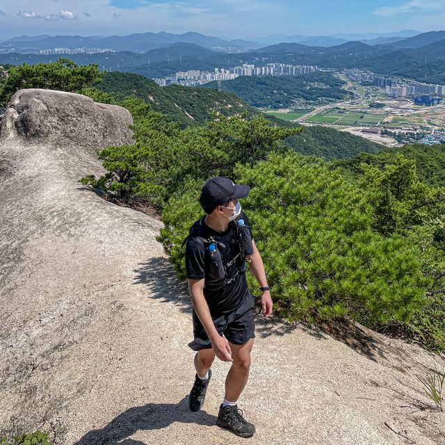 기차바위를 경험할 수 있는, 수락산 주봉⛰