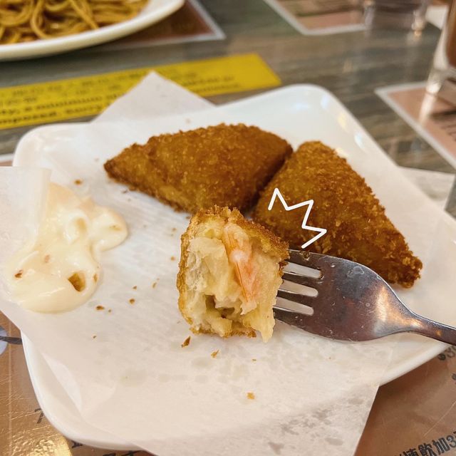 坪洲名物蝦多士
