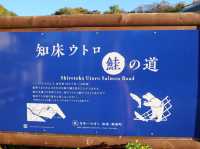 北海道知床八景之一｜超大岩石與絕美海景