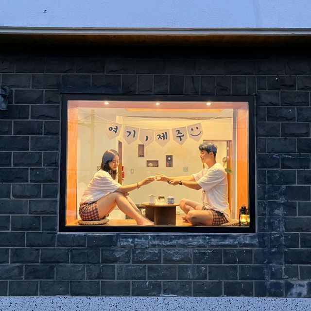 제주 조천 숙소 , 야외 자쿠지 + 솥뚜껑 바베큐 를 한번에 즐길 수 있는 " 빈도롱이 "