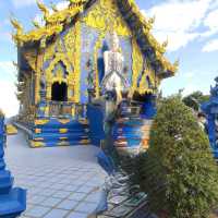 วัดร่องเสือเต้น / วัดสีน้ำเงิน จ.เชียงราย