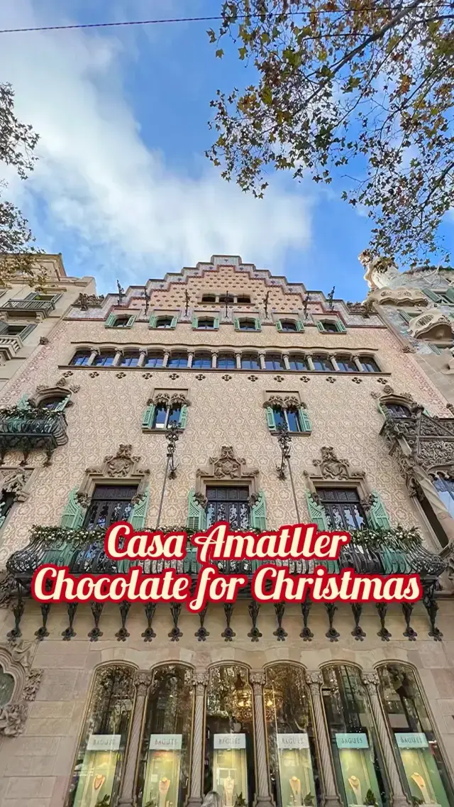 Iconic Casa Amatller Chocolate 🍫 