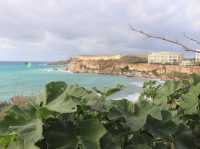 Golden bay in Malta 素敵な景色を見ることが出来ます！