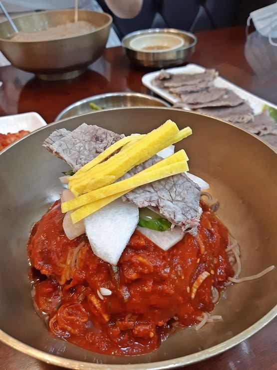오목교 평양냉면의 절대 강자. 평양면옥