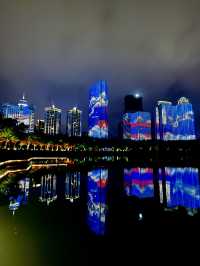 Best skyline in Hainan 🌃🤍