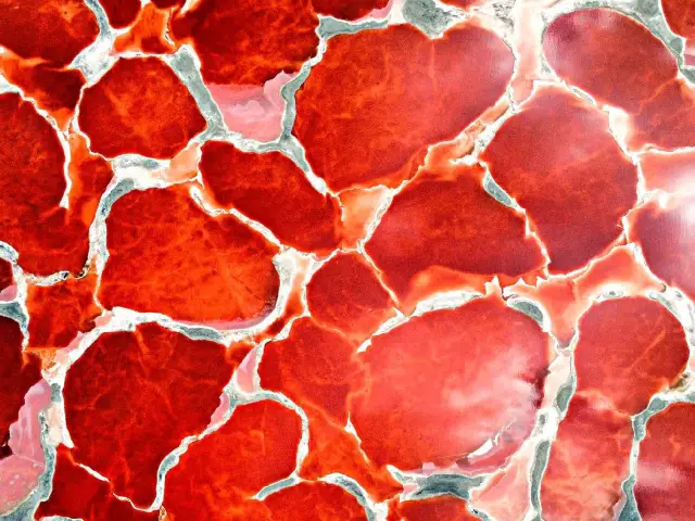 The RED LAKES of Inner Mongolian Desert ❤️❤️❤