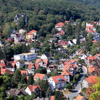 Вернигероде, небольшой город в Германии