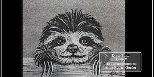 Charcoal Drawing Event "Shelly" in Baraboo (Baraboo) | Landscape Techniques LLC