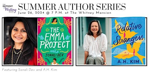 Summer Author Series ft. Sonali Dev and A.H. Kim | The Whitney