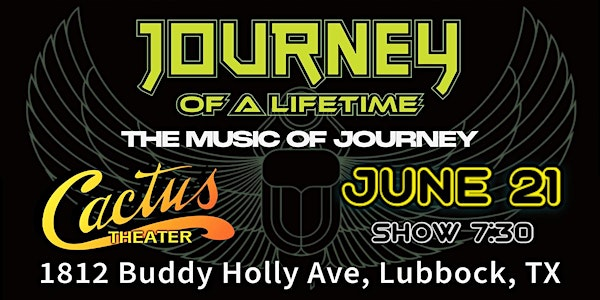 Journey Of A Lifetime - Top Touring Tribute - Live at Cactus Theater! | Cactus Theater