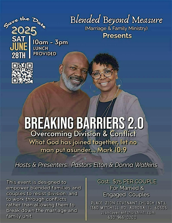Breaking Barriers 2.0 | Zion Covenant Church International
