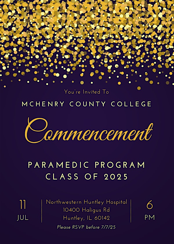 MCC/NM Paramedic Program Commencement Ceremony | Northwestern Medicine Huntley Hospital
