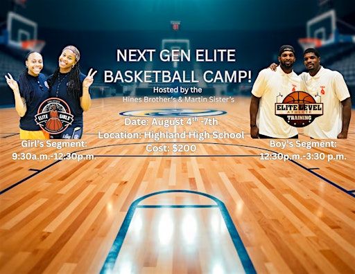 Next Gen Elite Basketball Camp | Highland Regional High School
