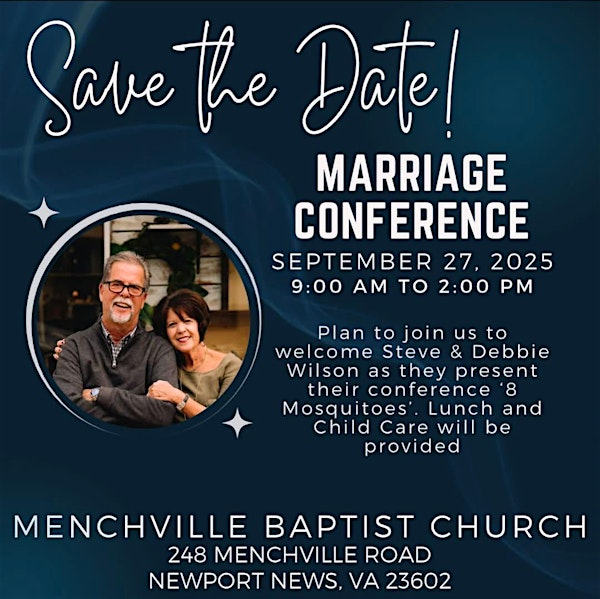 Marriage Conference | 248 Menchville Road, Newport News, VA, USA
