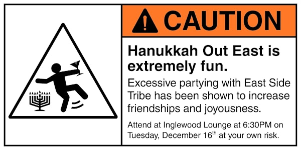 Hanukkah Out East | Inglewood Lounge