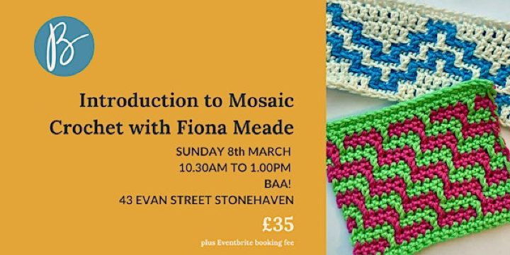 Improver's Crochet: Introduction to Mosaic Crochet | Baa!