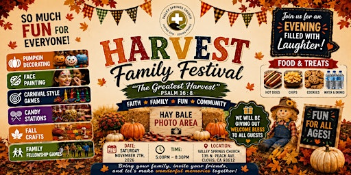Family Harvest Festival | 135 N Peach Ave
