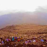 真夏の富士山登山