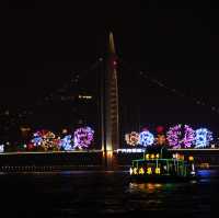 Canton Tower Colourful Night Cruise 