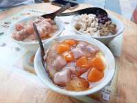 ［新北］三峽老街美食-芋圓豆花