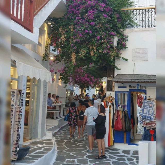 Picturesque Mykonos Town