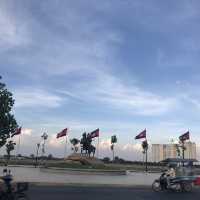 Riverside Park in Phnom Penh 