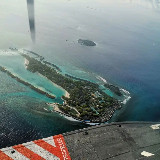Maldive from the sky