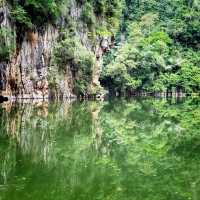 Spectacular reflection limesstone view!🏞