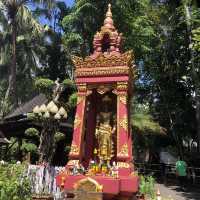 beautiful temple with artifacts and history