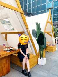 🏕 露營主題咖啡店