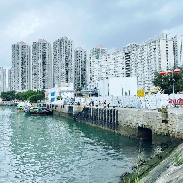 青山灣海濱長廊！