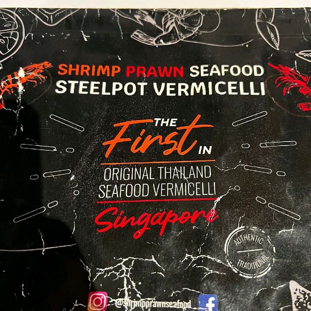 SHRIMP PRAWN SEAFOOD STEELPOT