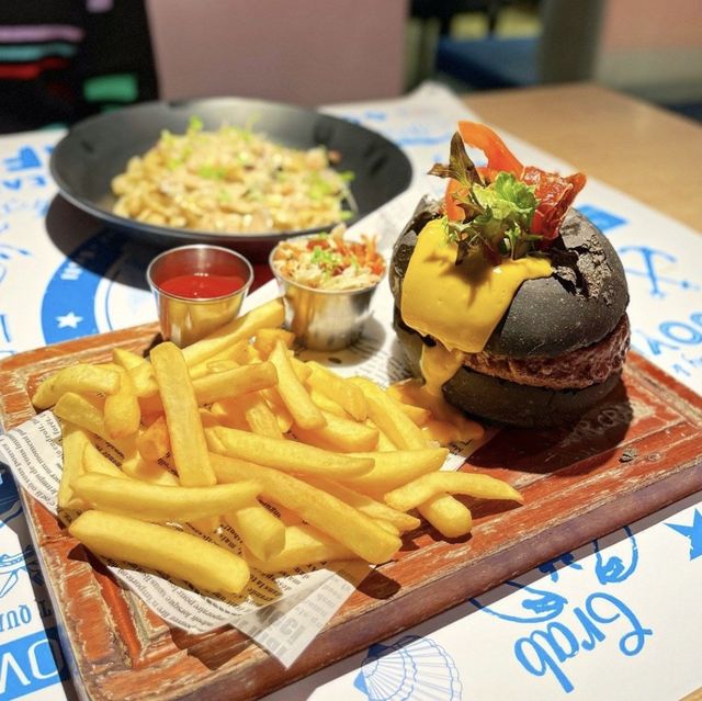 高質蟹餅 漢堡店