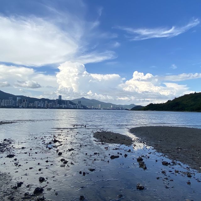 粉嶺鹿頸至谷埔行山徑🌳🌳 沙頭角優美海景🌿