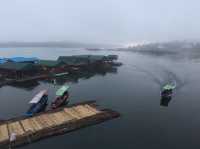 สะพานมอญยามเช้า