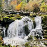 The Triberg Waterfalls at Black Forest