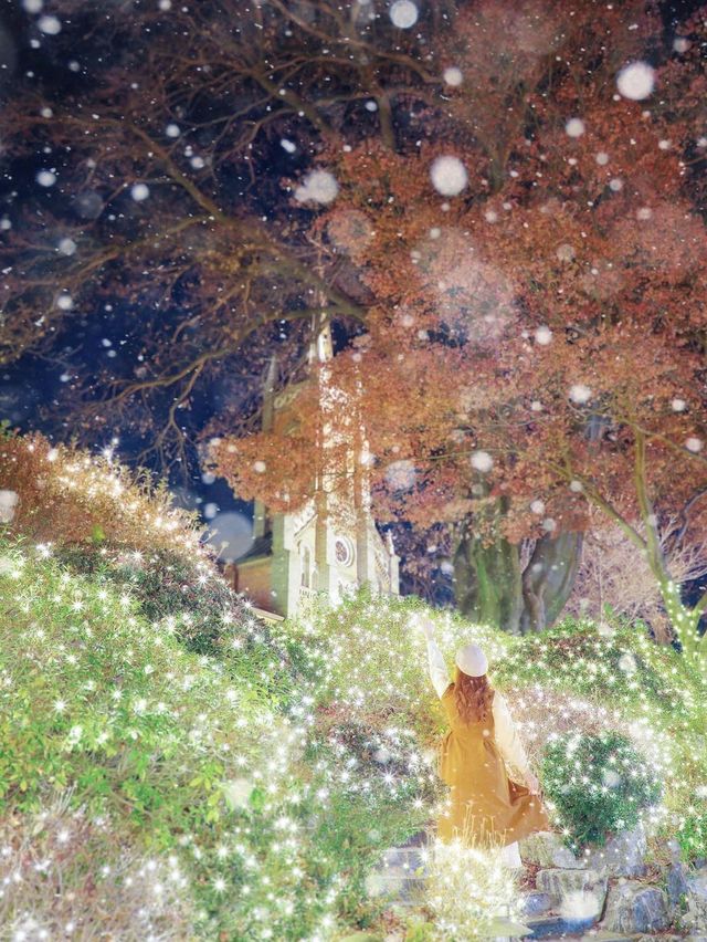 크리스마스 빌리지에서 인생사진 찍자!아신 공세리 성당🎅