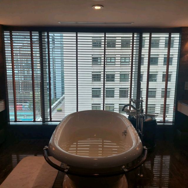 文華東方酒店特色大浴缸