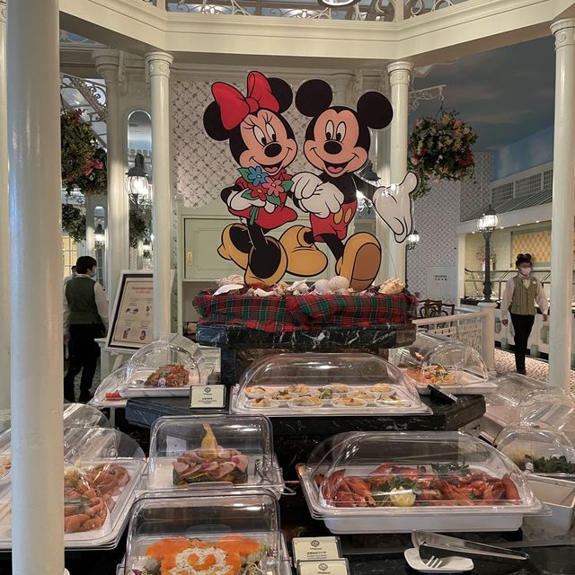 翠樂庭自助餐❤️疫情驚喜米奇合照留念💕
