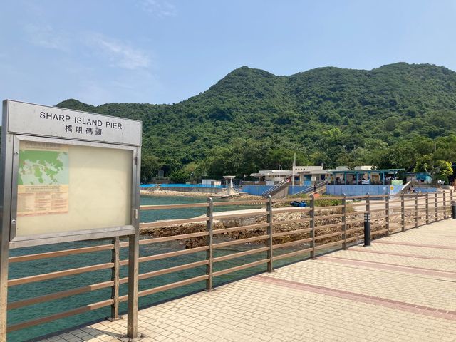 Accessible and beautiful beach, Sharp Island. 