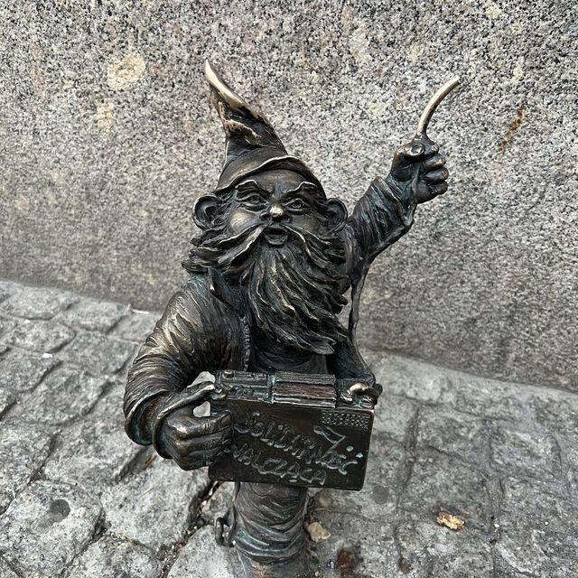 在波蘭Wrocław尋找小矮人