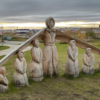 Salekhard , the Arctic 66 Circle ⭕️ town